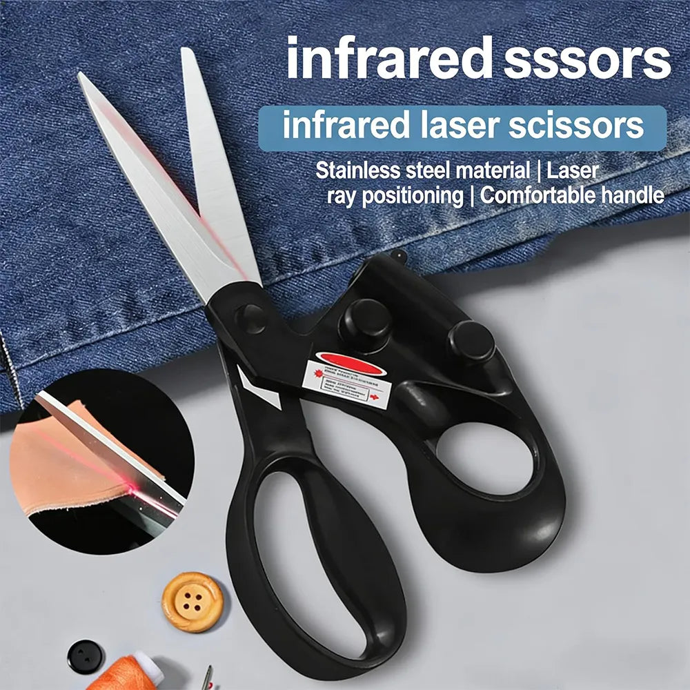 ✂️ Professional Laser Guided Sewing Scissors