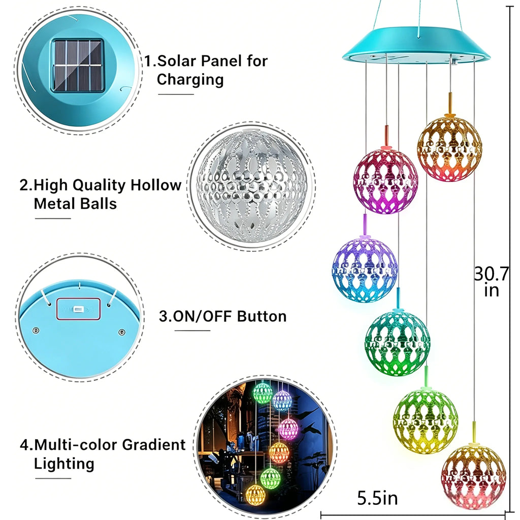 ✨ Moroccan-Style Solar Globe Gift