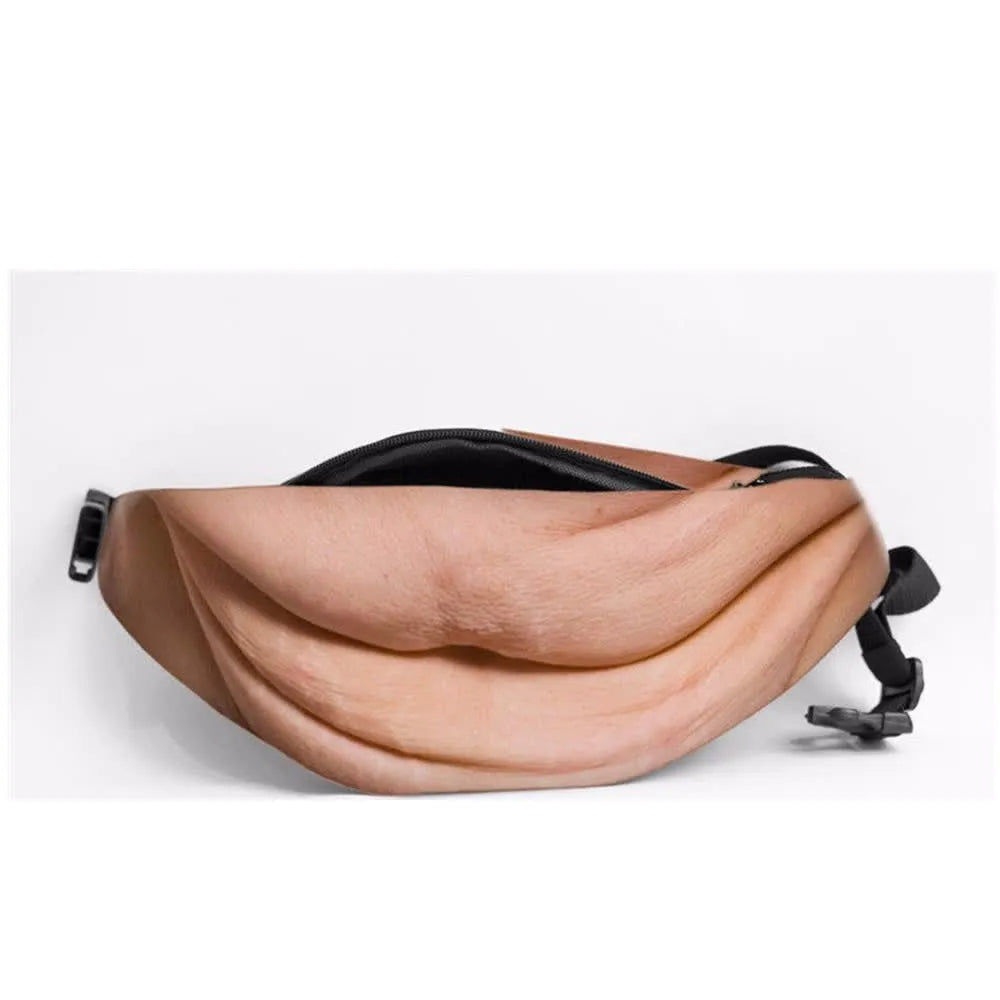 Fake Belly Waist Pack – Funny Dad Bod Fanny Pack