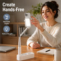 FlexView Foldable Phone Stand with Fill Light