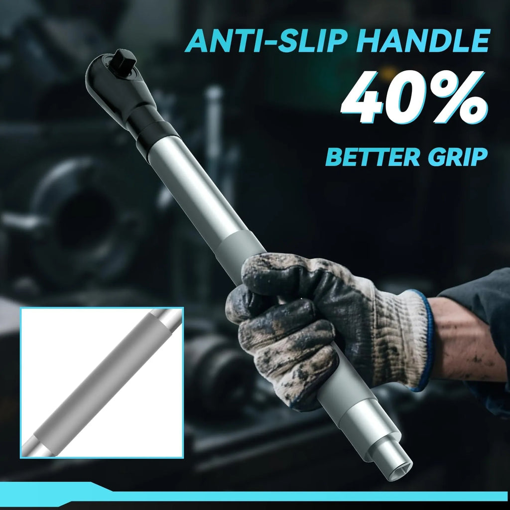 Tight-Space 1/2-Inch Offset Ratchet Extension Wrench