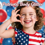 🇺🇸 Patriotic-Themed Body Glitter Sticks