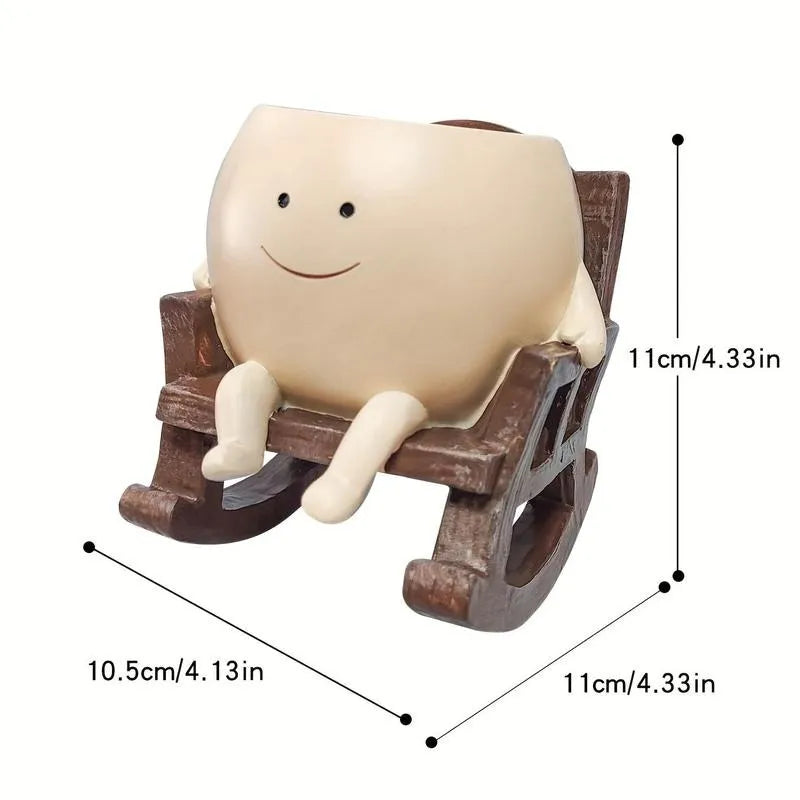 🌼 Smiley Face Planter Pot – Add a Touch of Joy to Your Space