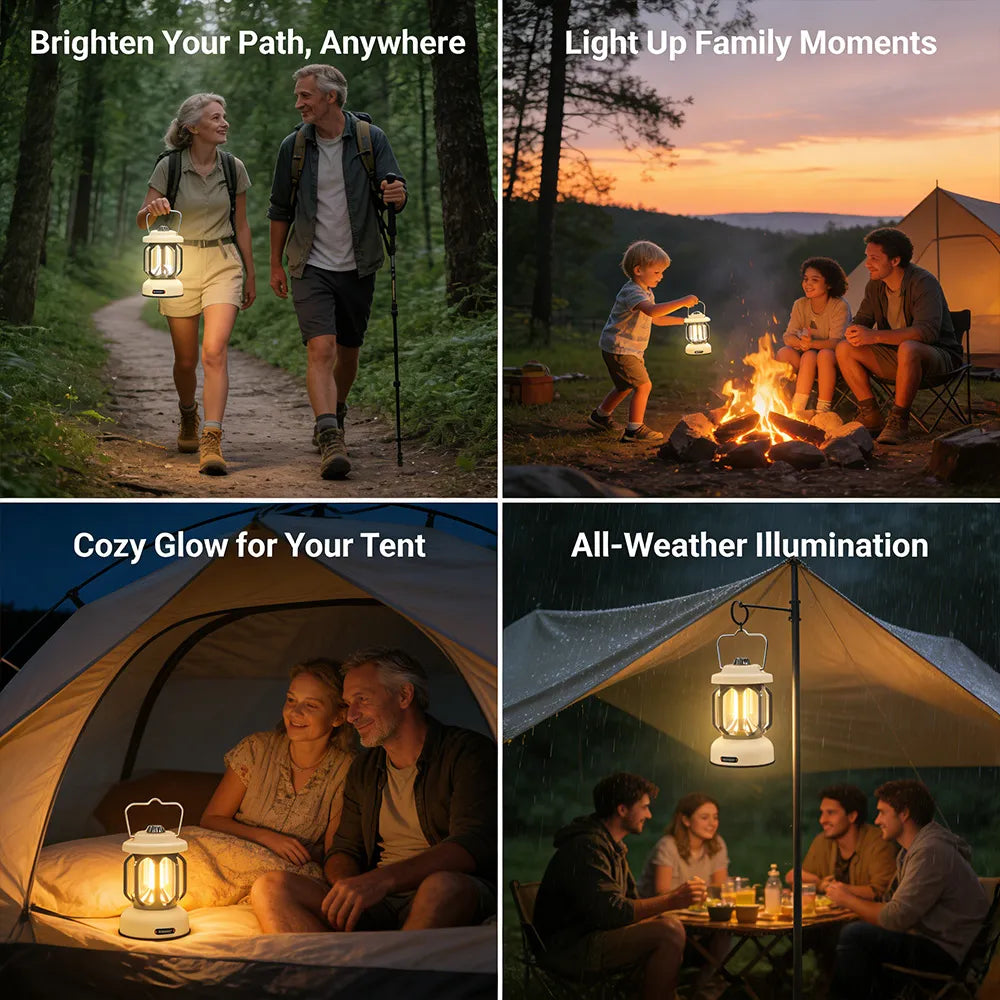 🏕️ Rechargeable Camping Lantern
