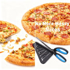 🍕 Stainless Steel Pizza Scissors with Detachable Serving Shovel