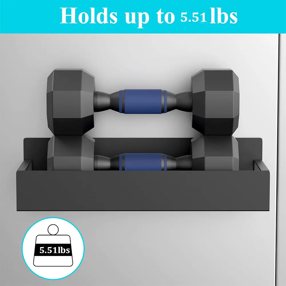 🧲 Magnetic Storage Rack Organizer – Punch-Free Kitchen Space Saver