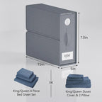 📦 Bed Sheet Organizers & Storage Boxes