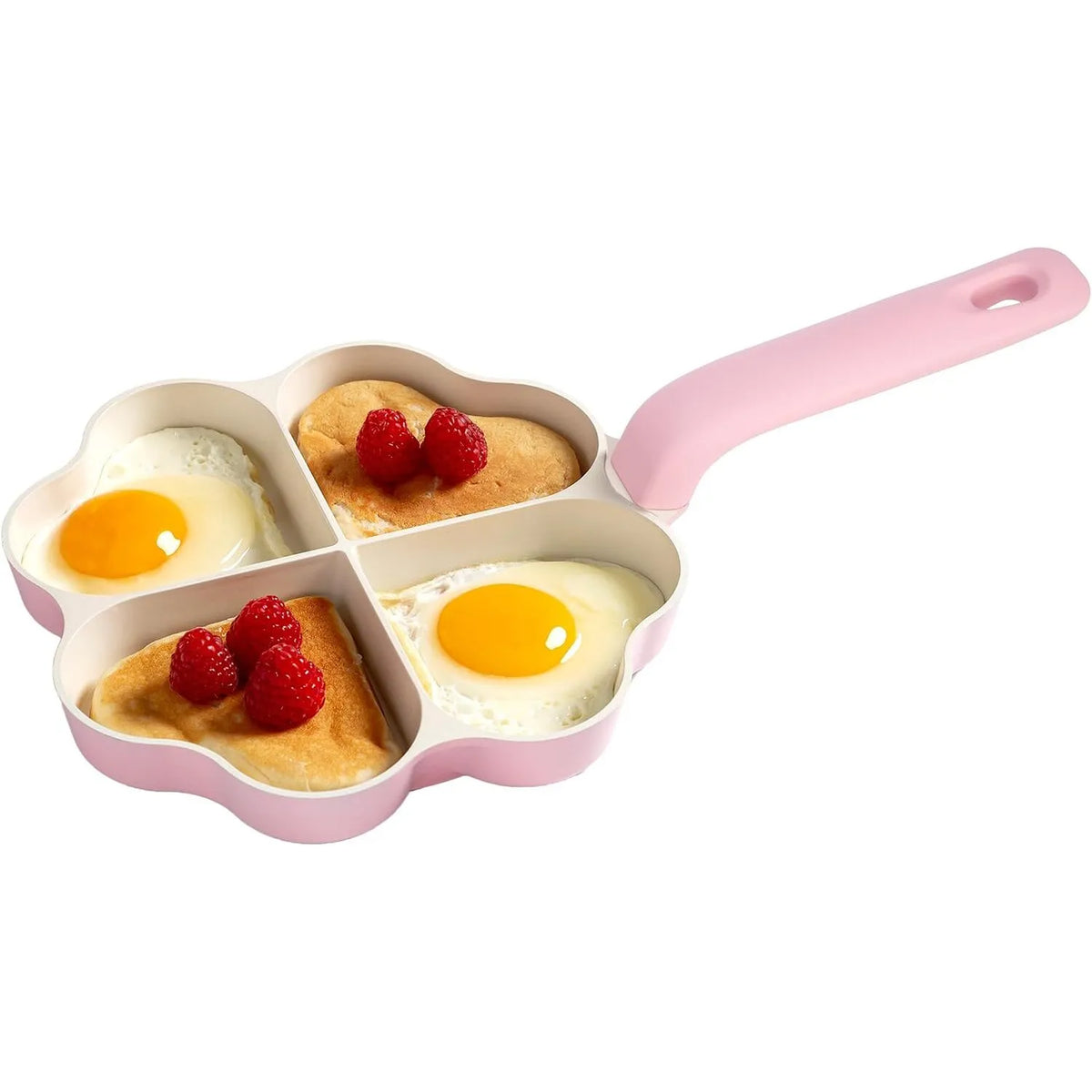 Four-Heart Nonstick Breakfast Pan