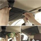 Car Ceiling Cargo Net — Overhead Storage Organizer