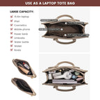 👜 3-in-1 Insulated Laptop Lunch Tote Bag