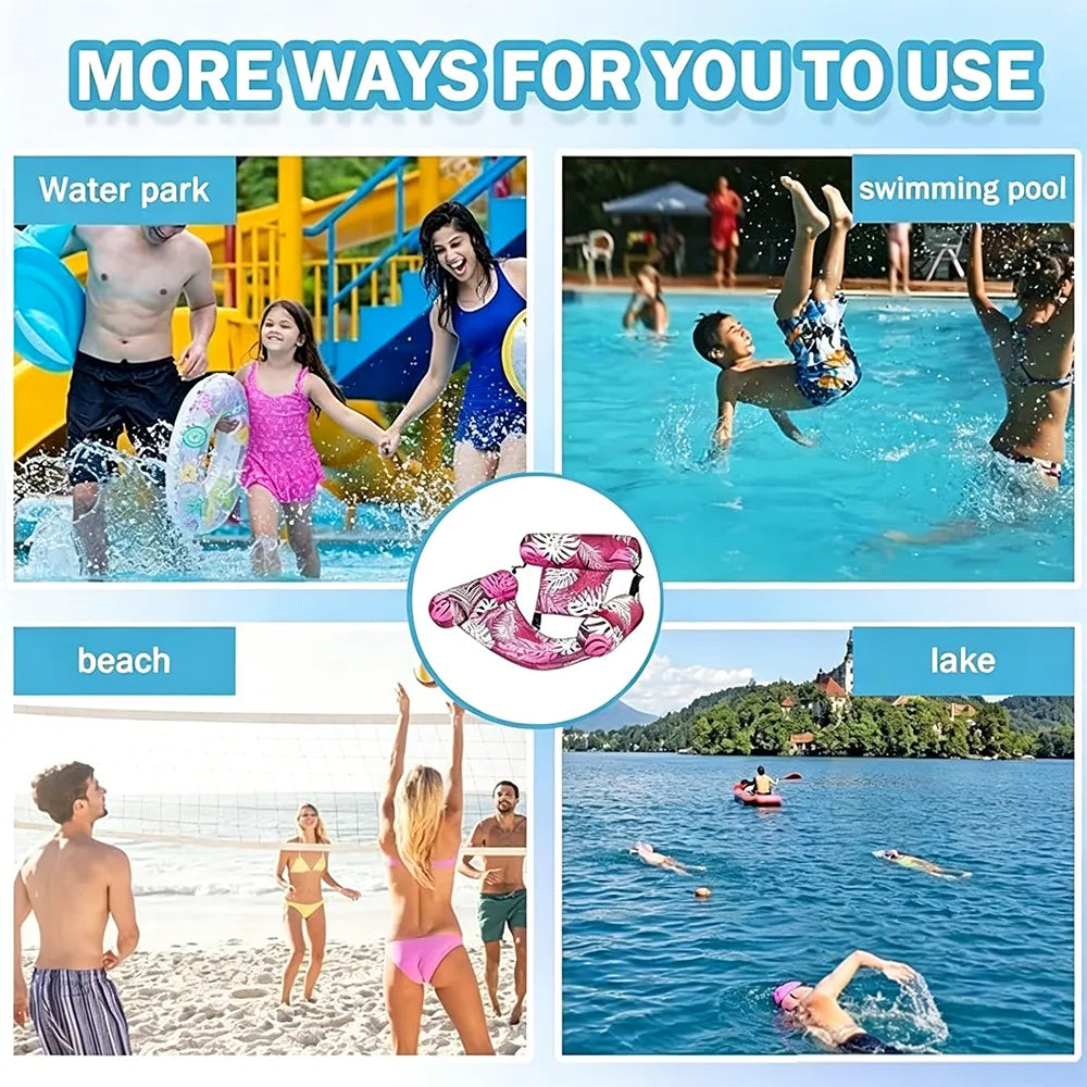 🌴 Inflatable Pool Float Hammock Chair for Adults