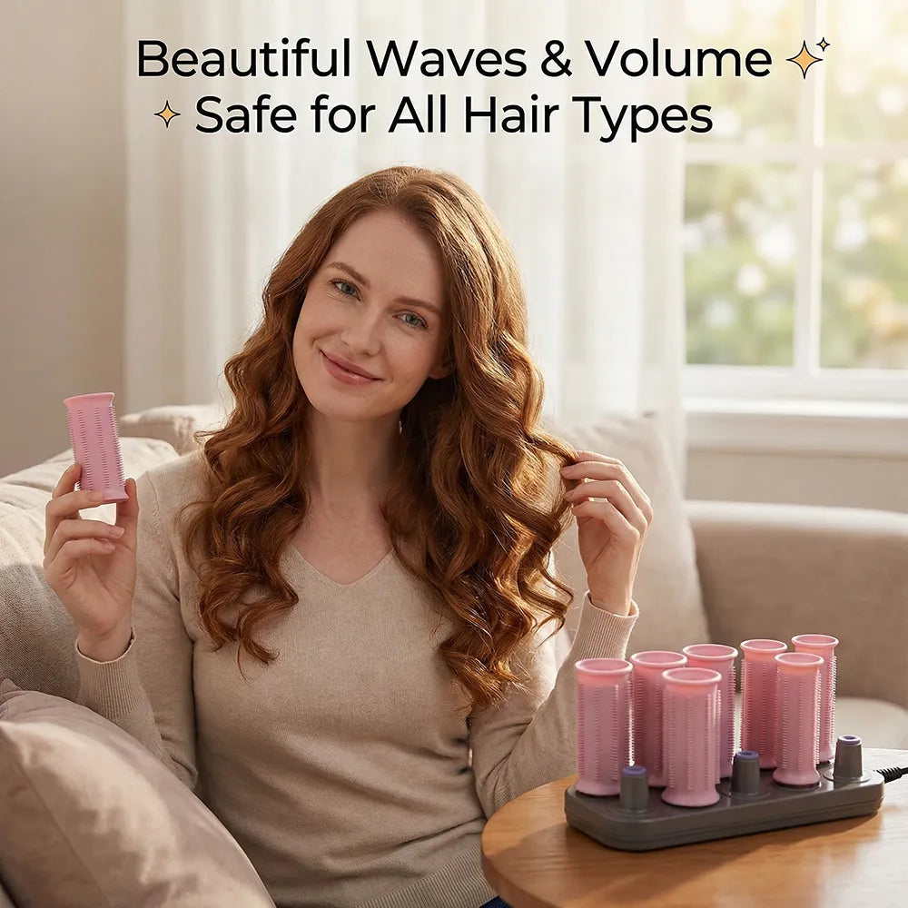 ✨ Electric Hair Curlers Set