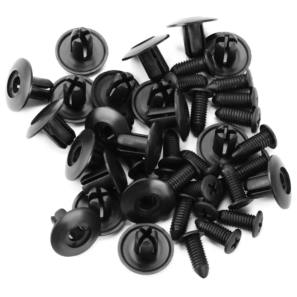 100PCS Universal Car Fastener Clips for Smart Fortwo/Forfour Series