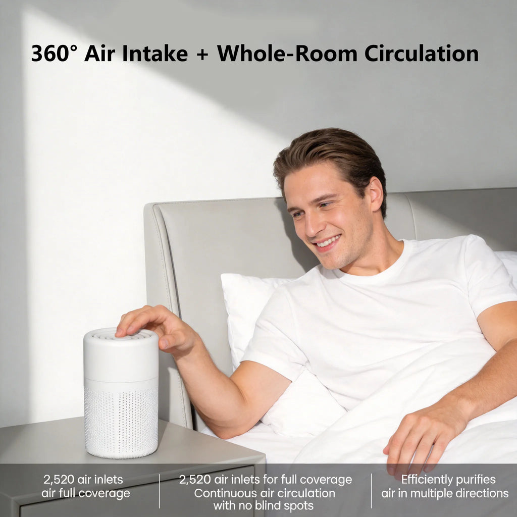 🌬️USB Compact Desktop Air Purifier — Clean Air Anywhere You Go