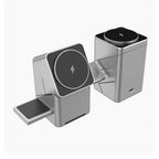 ⚡ 3-in-1 Magnetic Wireless Charging Stand with Night Light