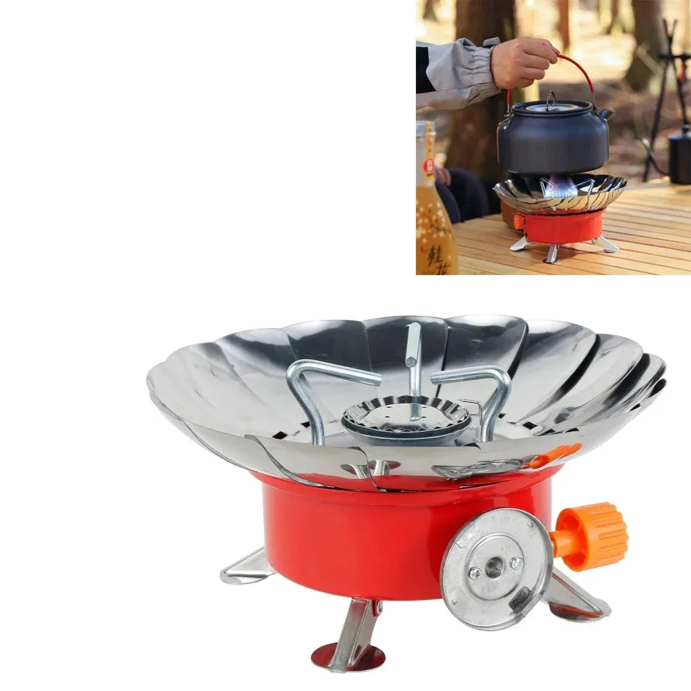 Portable Camping Gas Stove - Compact & Efficient for Outdoor Adventures