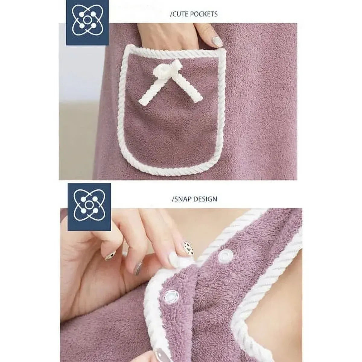 Luxury Wearable Bath Towel