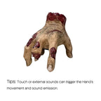 🧟‍♂️ Electric Walking Hand Halloween Decoration