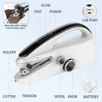🧵 Portable Handheld Sewing Machine