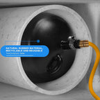 Rubber Test Ball Plug, 4"/8"-Free Gift pressure valve and inflation line