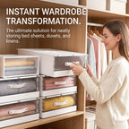 🛏️ Bed Sheet Storage Boxes & Organizers