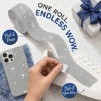 Peel-and-Stick Rhinestone Mesh Tape