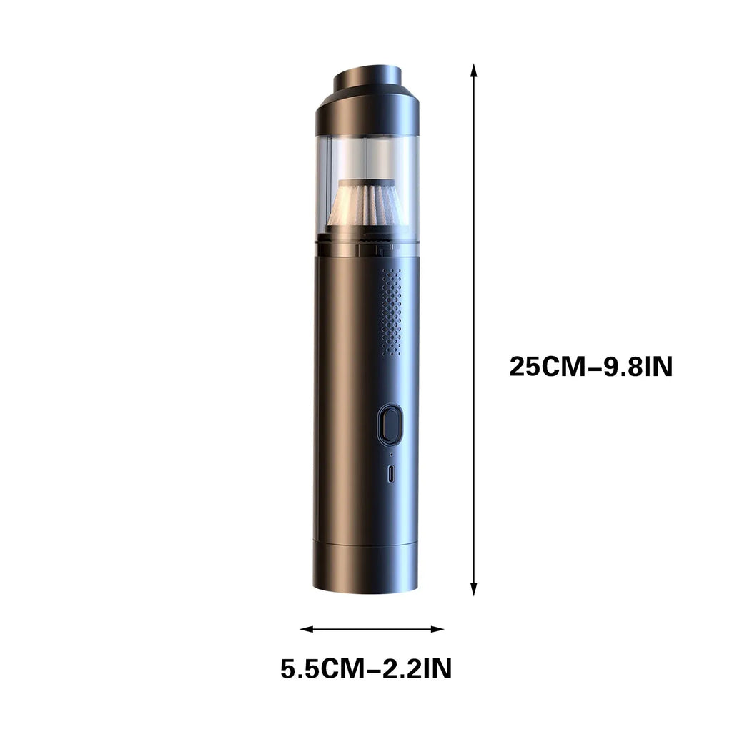 4-in-1 Multi-Function Car Vacuum Cleaner, Portable Air Pump, Wireless Vacuum & Mini Blower