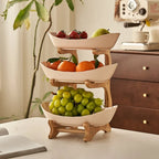 🍓2-Tier / 3-Tier Vertical Fruit Storage Rack (Includes Stand）: Easy Access & More Space for Your Kitchen