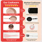 🍳 Kids Cooking Sets Real – Safe Mini Kitchen Set for Real Food Fun