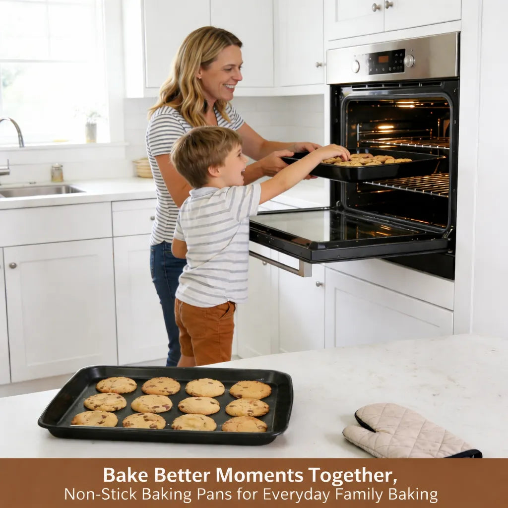 🍪🔥Non-Stick Baking Pan Set (3-Piece Set)