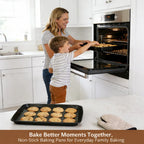 🍪🔥Non-Stick Baking Pan Set (3-Piece Set)