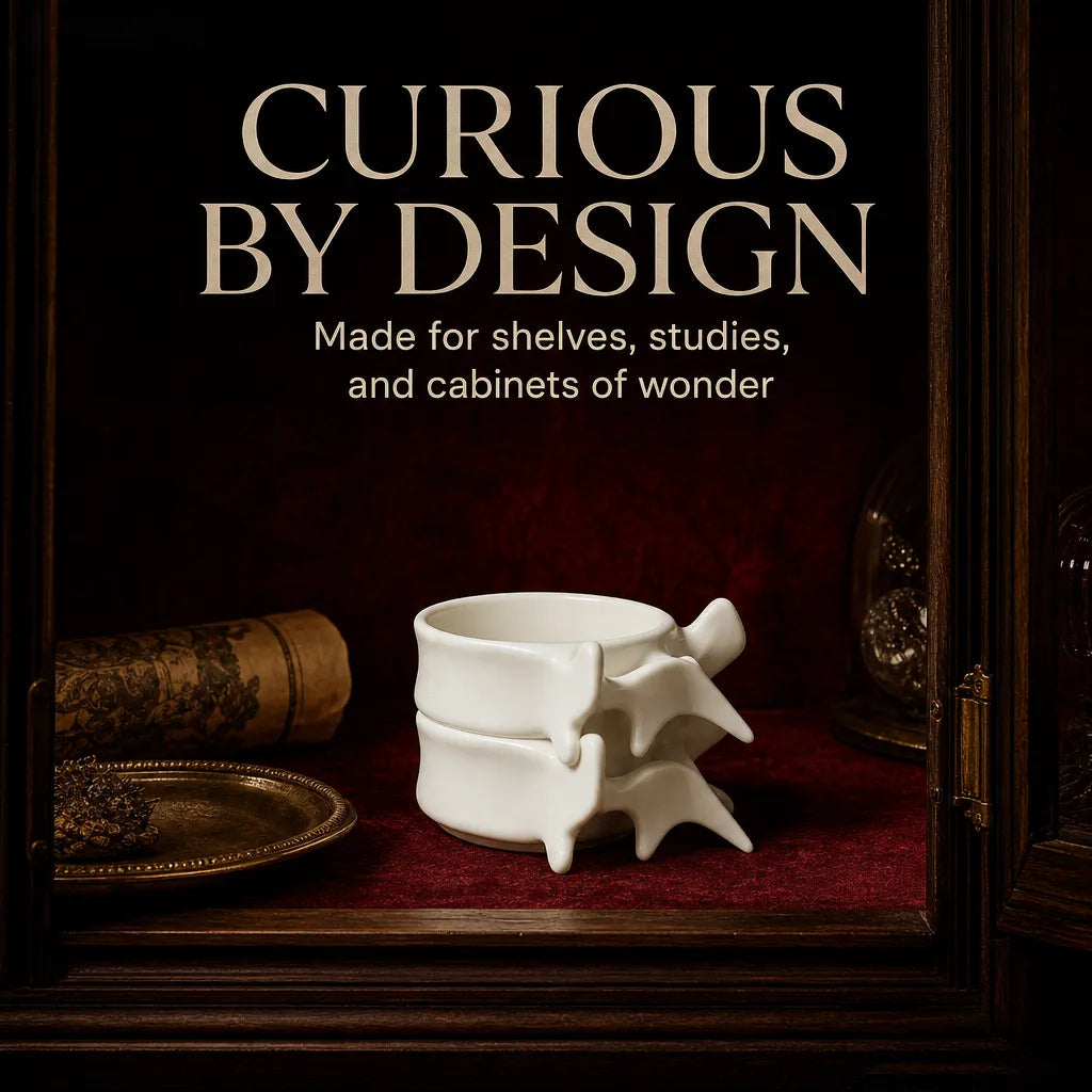 💀 Spine Skeleton Ceramic Mug