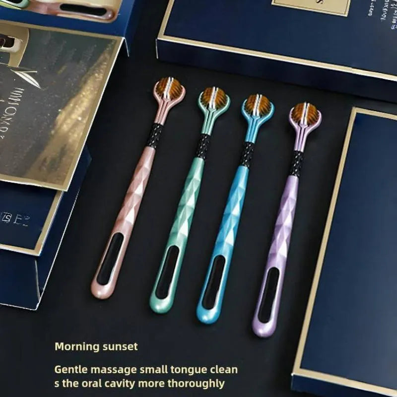 3-sided Toothbrush — 5 Counts/set Soft & Gentle Toothbrush, Comfort Oral Care Toothbrush