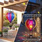 🎈 Hot Air Balloon Solar Lantern