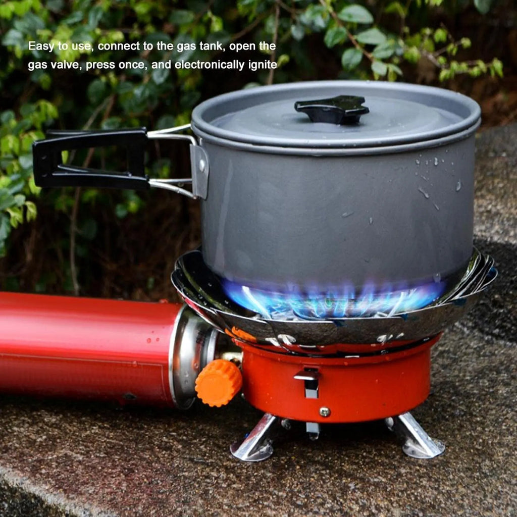 Portable Camping Gas Stove - Compact & Efficient for Outdoor Adventures