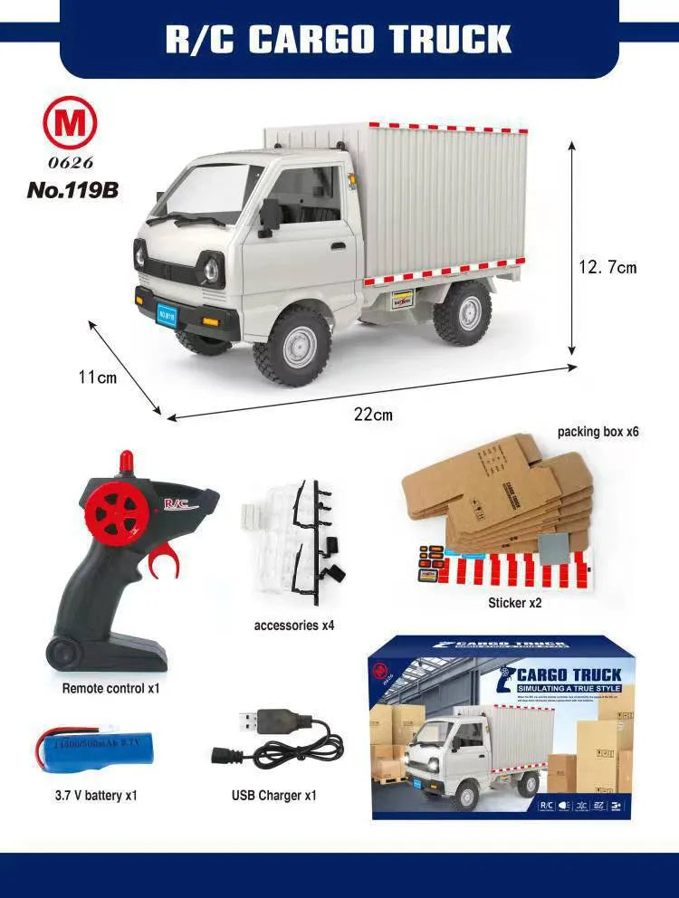 RC CARGO SIMULATING PICKUP TRUCK