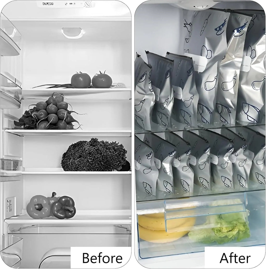30-Piece Reusable Aluminum Foil Food Storage Bag Set