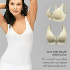 LAST DAY 49% OFF-Bra For Women Front Closure 5D Beauty Back Sports Comfy Bra