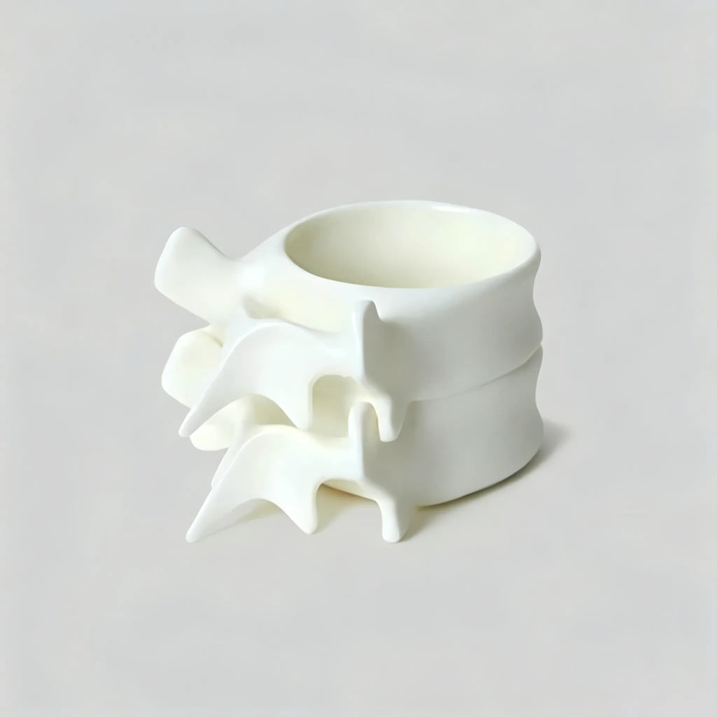 💀 Spine Skeleton Ceramic Mug