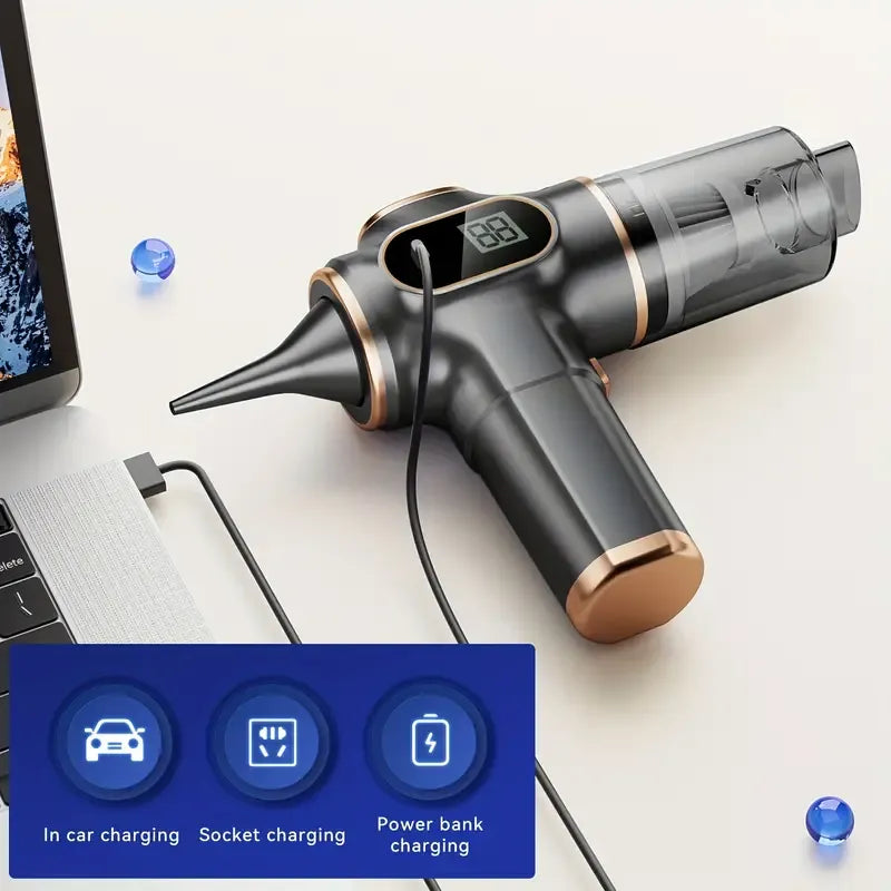 Effortlessly Clean Every Corner with the Multifunctional Wireless Handheld Vacuum Cleaner