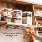 🧂 Under Cabinet Spice Rack with 3 Airtight Hanging Jars