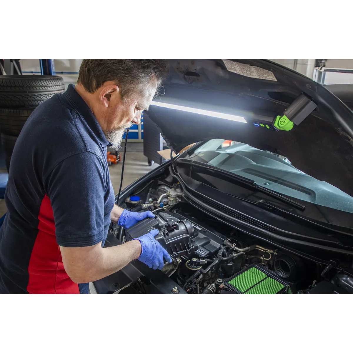 13W LED Rechargeable Under-Bonnet Light