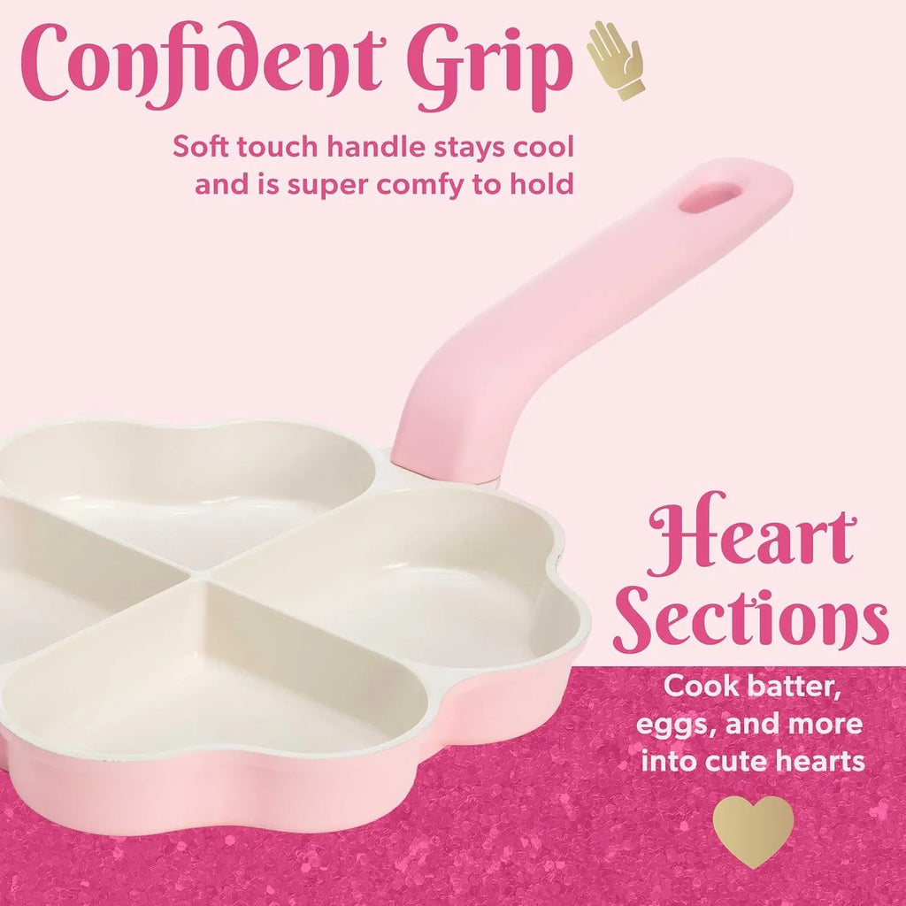 Four-Heart Nonstick Breakfast Pan