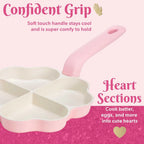 Four-Heart Nonstick Breakfast Pan