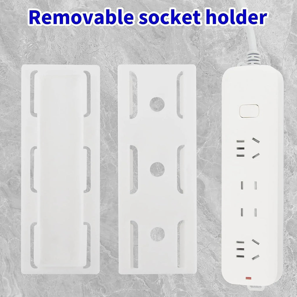Adhesive Power Strip Mounts — 2-Pack