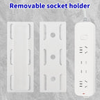 Adhesive Power Strip Mounts — 2-Pack