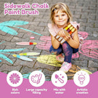 🎨 Washable Watercolor Chalk Pens Set (6 Pack)