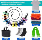 🔥Portable Clothesline for Camping/Backyard/RV