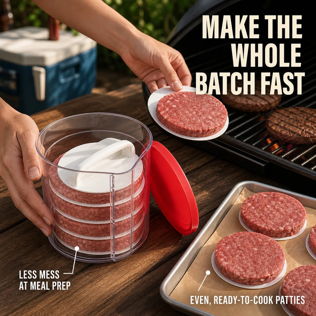 Stack & Press Burger Patty Maker