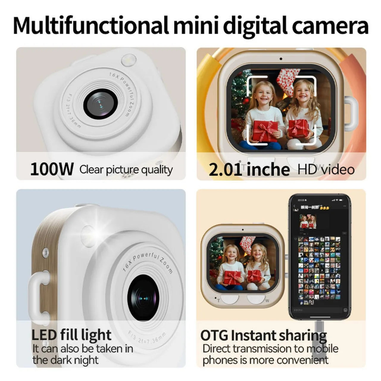 📸Mini Retro Digital Camera